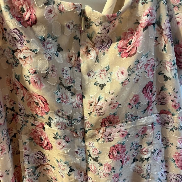 Floral Ruffle Maxi Dress - Picture 4 of 6